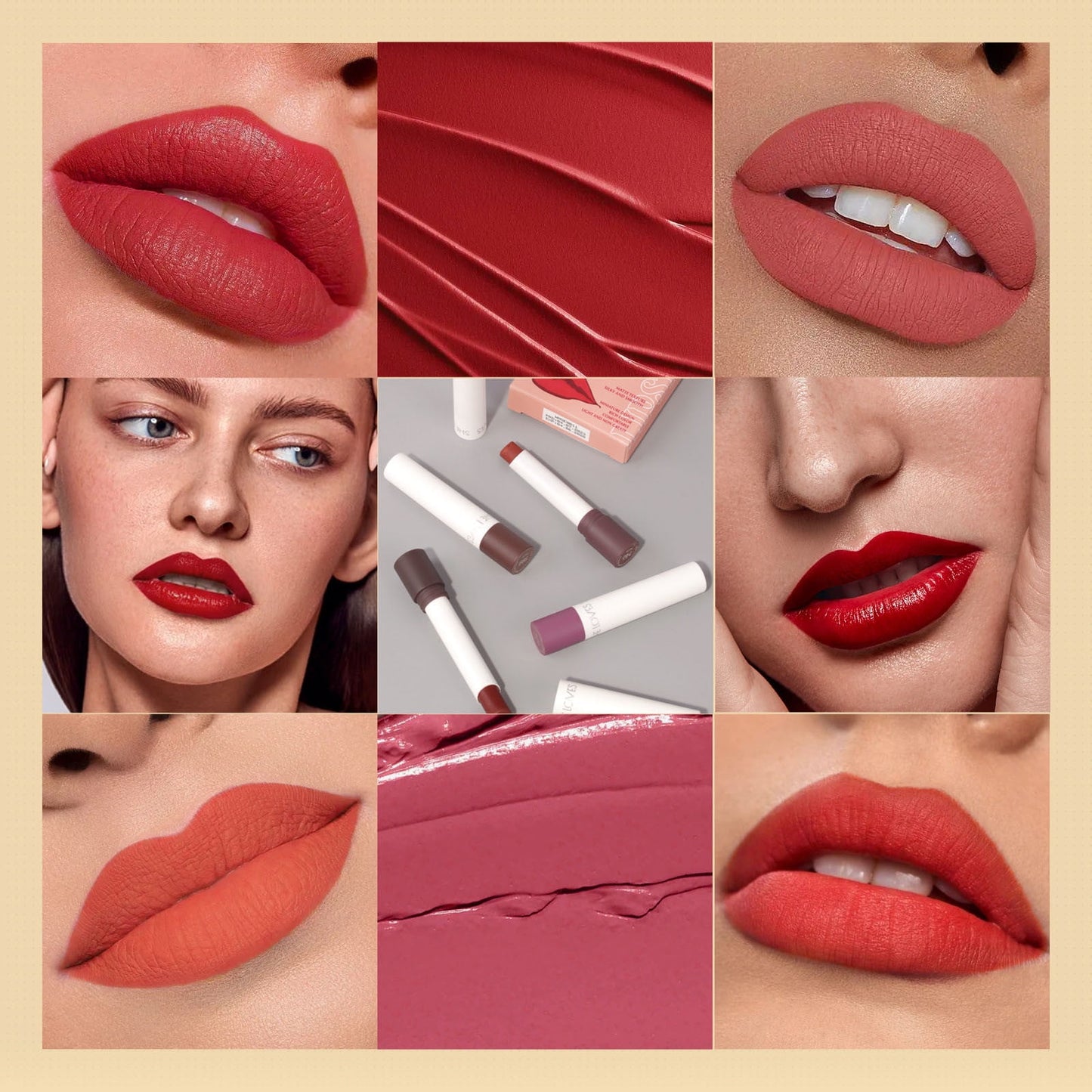 Pack Of 4 Lipsticks
