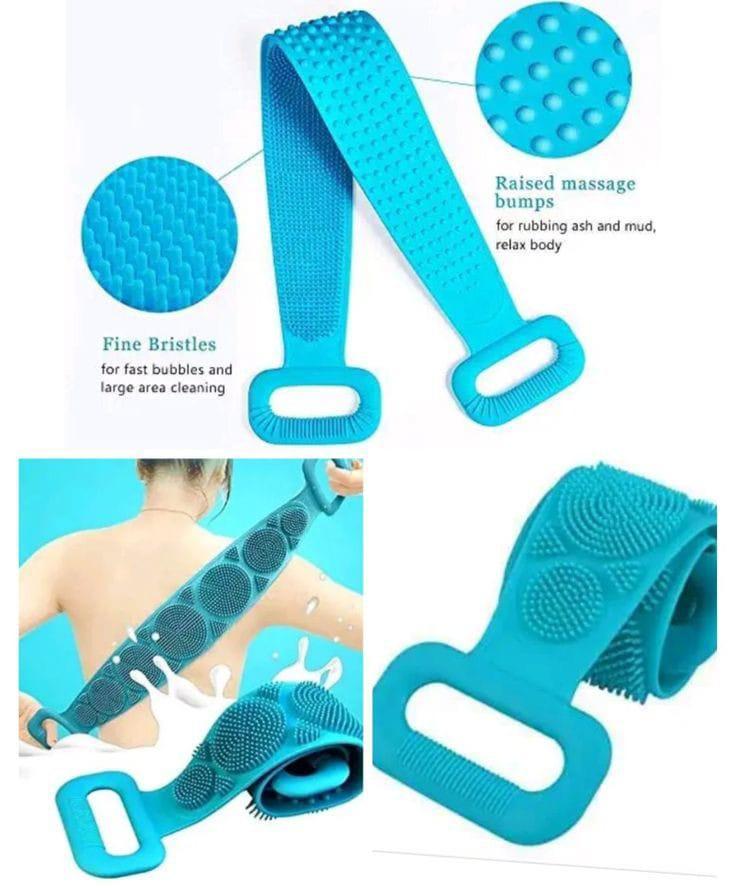 Body Wash Silicone Bath Scrubber Belt