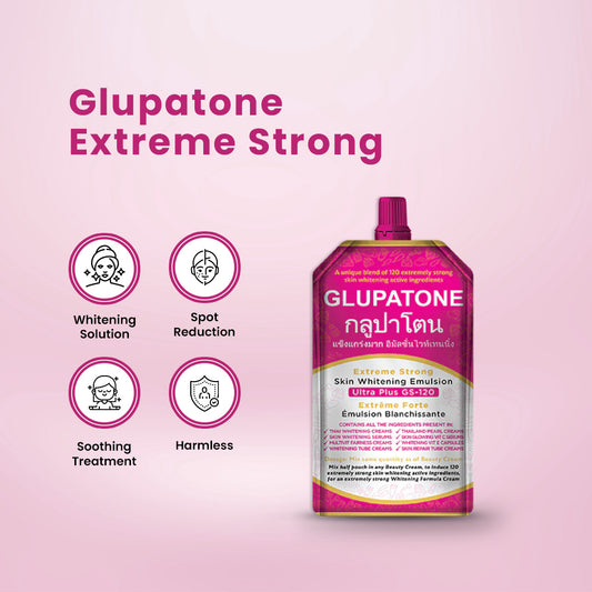 Glupatone Extreme Strong Emulsion with Homeo Cure Beauty Cream (Pack of 2)