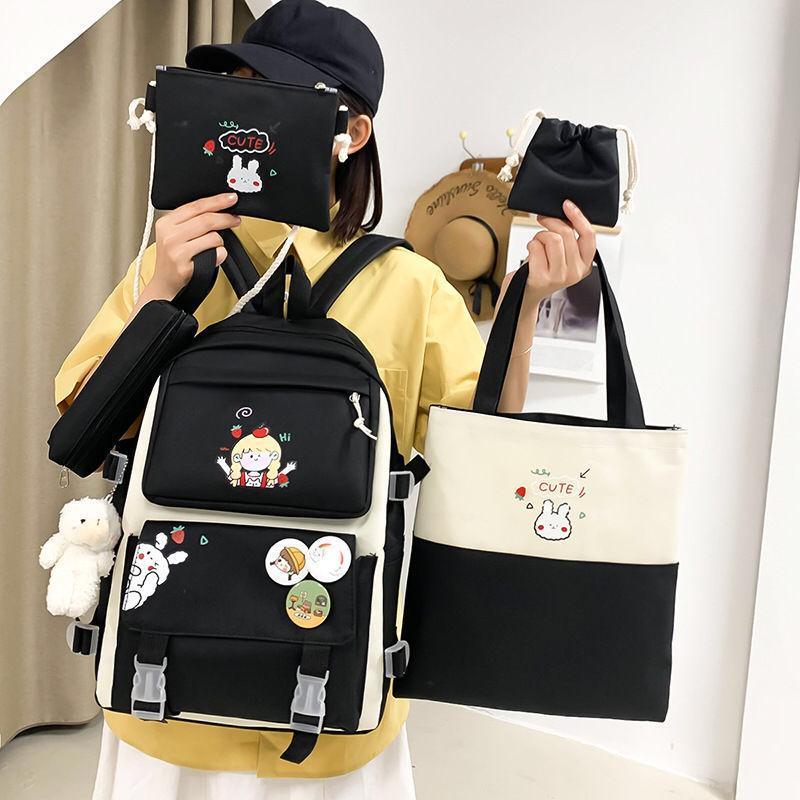 4 Pcs Backpack Set