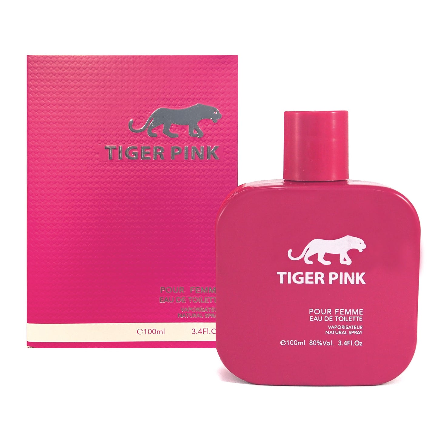 TIGER PINK POUR FEMME EAU DE TOILETTE 100ML FOR WOMEN