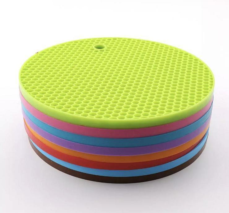 Table Silicone Pad Non-slip Heat Proof Pot Holder Mat
