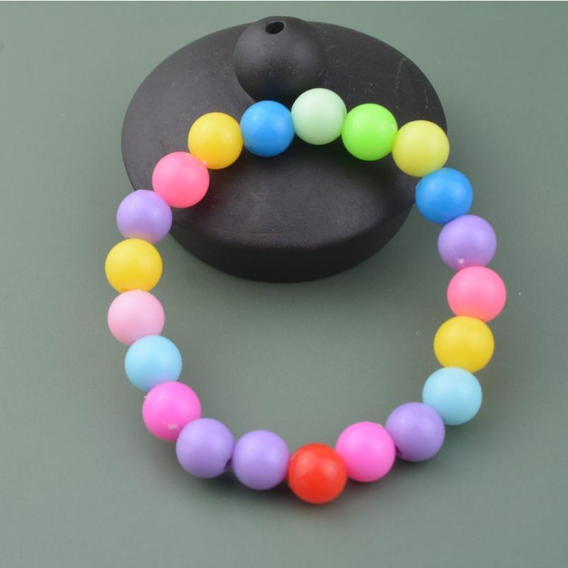 Children Bracelet Acrylic Cartoon Decorations Cute Jewelry Die Beaded Gift Box 12 Pcs