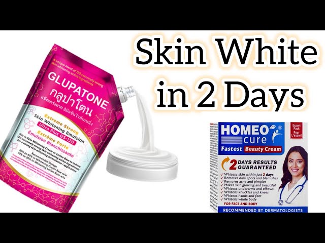 Glupatone Extreme Strong Emulsion with Homeo Cure Beauty Cream (Pack of 2)