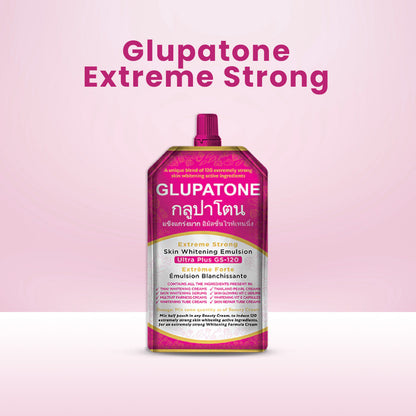 Glupatone Extreme Strong Emulsion with Homeo Cure Beauty Cream (Pack of 2)