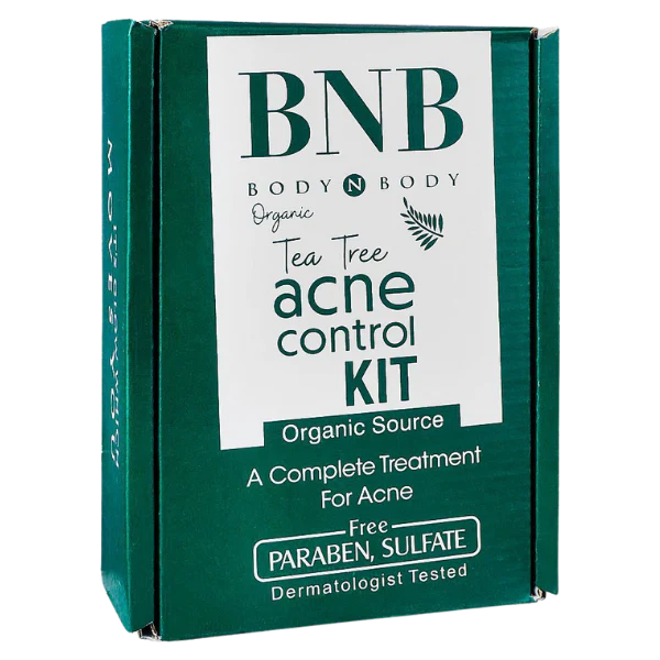 BNB Organic Tea Tree Acne Control Facial Kit