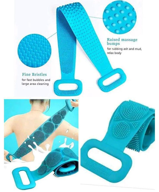 Body Wash Silicone Bath Scrubber Belt