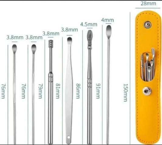 6 Pcs Ear Wax Cleaning Kit