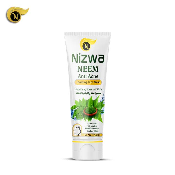 Pack Of 3:Nizwa menthol shampoo,Face Wash,24k Gold Face Wash Sachet