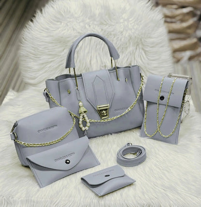 Premium Chain-5 Pcs Hand Bag Set
