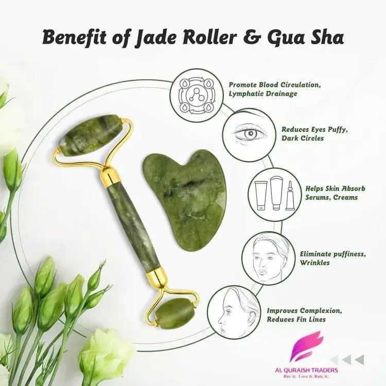 Jade Roller And Gua Sha AZ Mart