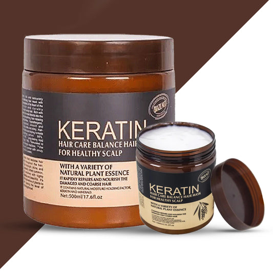 Keratin Hair Mask Strengthen and Revitalize for Silky Smoothness