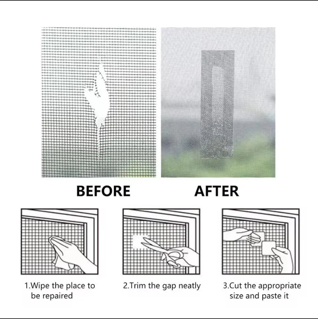 Mosquito Mesh Window Screen Repair Tape AZ Mart