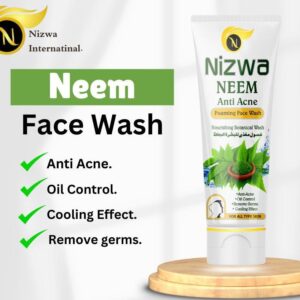Pack Of 3:Nizwa menthol shampoo,Face Wash,24k Gold Face Wash Sachet