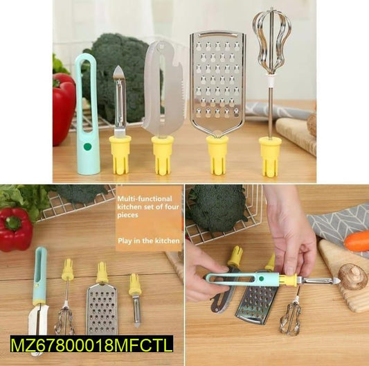 Pack Of 4 Kitchen Accessories - AZ Mart