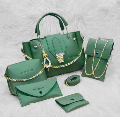 Premium Chain-5 Pcs Hand Bag Set