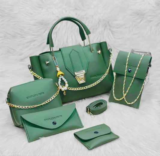 Premium Chain-5 Pcs Hand Bag Set