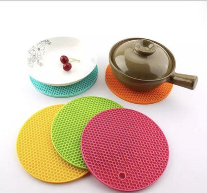 Table Silicone Pad Non-slip Heat Proof Pot Holder Mat