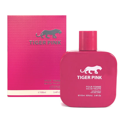TIGER PINK POUR FEMME EAU DE TOILETTE 100ML FOR WOMEN