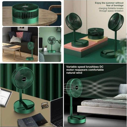 Portable Rechargeablle Fan - AZ Mart