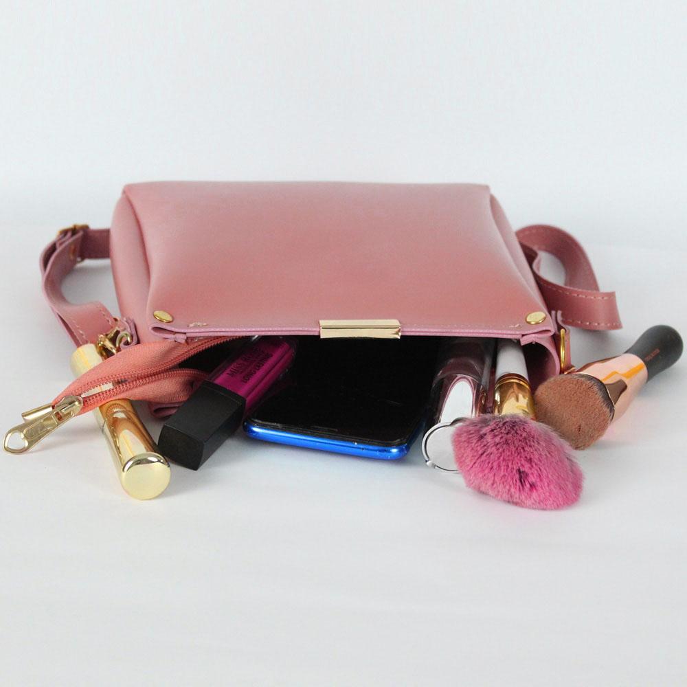 Women's Plain Rexine Hand Bag