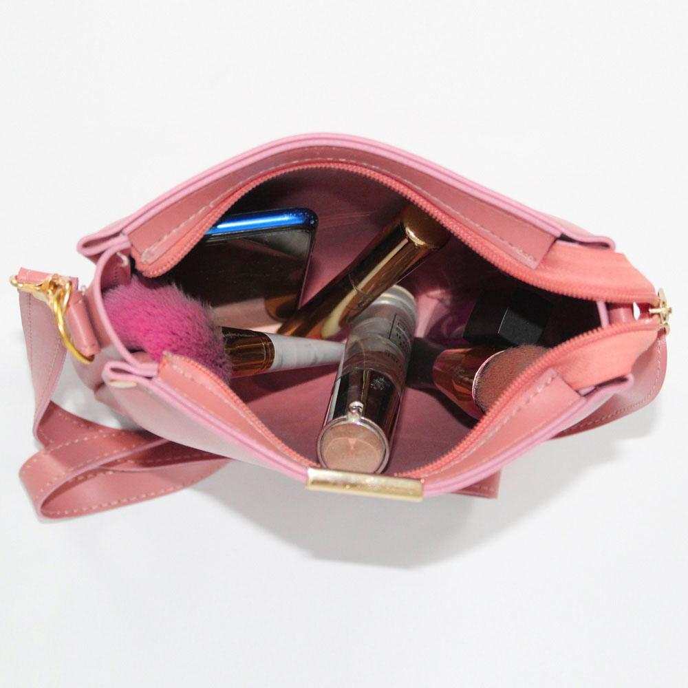 Women's Plain Rexine Hand Bag