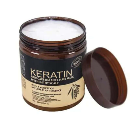 Keratin Hair Mask Strengthen and Revitalize for Silky Smoothness